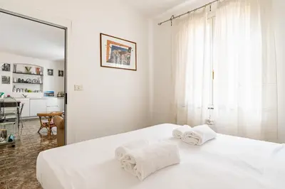 Letto o letti in una camera di GuestHost - Monterosso al Mare! Seaview Flat