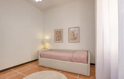 Area soggiorno di Lovely Apartment In Sestri Levante