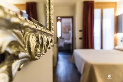 Letto o letti in una camera di Planet Hotel