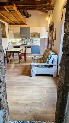 Cucina o angolo cottura di Ca' Liggia - Pace e Relax a 30 min dal mare