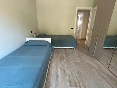 Letto o letti in una camera di Oleandri cosy Apartment Near best beaches