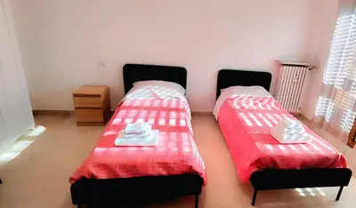 Letto o letti in una camera di Golgi Archimede Casa
