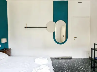 Letto o letti in una camera di Elisabeth Apartment