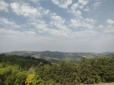 Paesaggio naturale nelle vicinanze del bed & breakfast