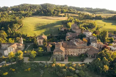 Paesaggio naturale nelle vicinanze del bed & breakfast