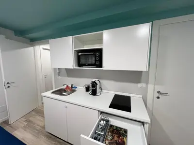 Cucina o angolo cottura di Residence della Accademia