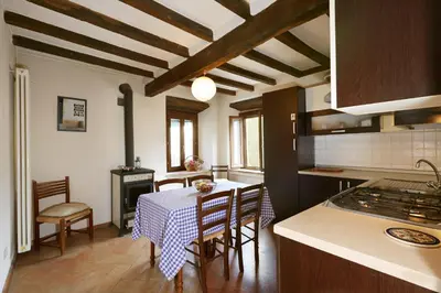 Cucina o angolo cottura di Agriturismo Ca' del Ciuco