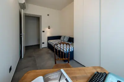 Letto o letti in una camera di Maison Hublot