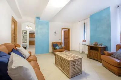Area soggiorno di Guesthouse La Bonaccia
