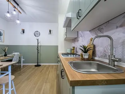 Cucina o angolo cottura di Motor Valley Boutique Apartment - 3 Suites