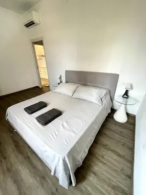 Letto o letti in una camera di The modern House