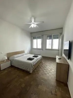 Letto o letti in una camera di Arte in Mantova
