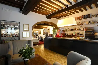 Salone o bar di Locanda Stella d'Oro