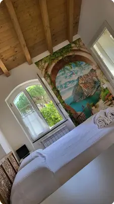 Letto o letti in una camera di 50&50 Sestri Levante