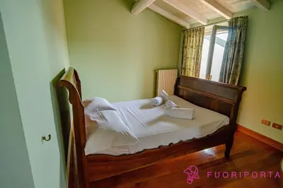 Letto o letti in una camera di FuoriPorta Affitti Brevi - Le Belle Époque