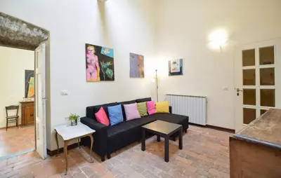 Area soggiorno di Gorgeous Apartment In Pontremoli