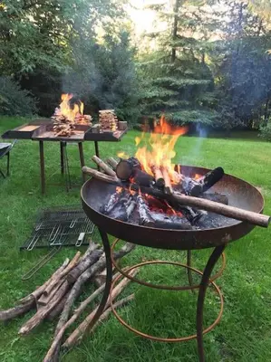 Attrezzature per barbecue disponibili per gli ospiti della casa vacanze