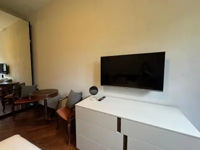TV o dispositivi per l'intrattenimento presso Villa La Quiete Inn -Private Pool - Parking - Wifi