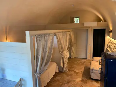Letto o letti in una camera di Agriturismo Pratofranco