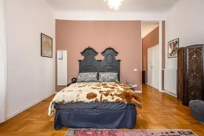 Letto o letti in una camera di Art&Design Boutique Apartment near Ghirlandina