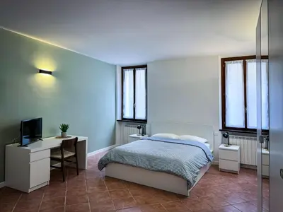 Letto o letti in una camera di Residenza Gonzaga