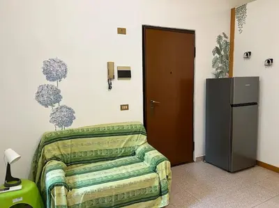 Area soggiorno di La tana moderna
