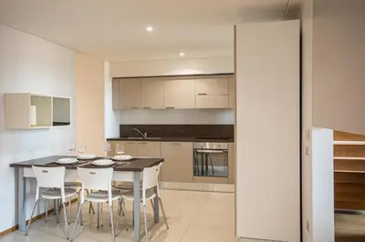 Cucina o angolo cottura di Appartamento Siliprandi