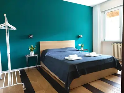 Letto o letti in una camera di Casa Elio - Appartamento in centro con biciclette