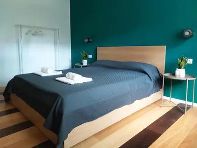 Letto o letti in una camera di Casa Elio - Appartamento in centro con biciclette