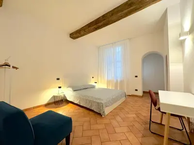 Letto o letti in una camera di Claretta