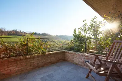 Balcone o terrazza di Agriturismo Alba Del Borgo