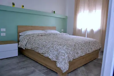 Letto o letti in una camera di B&B IlTempio