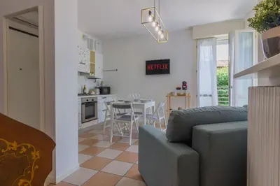 Cucina o angolo cottura di Crema, terrazza, a pochi passi dal centro città