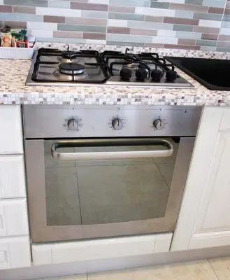 Cucina o angolo cottura di casa dei ragazzi