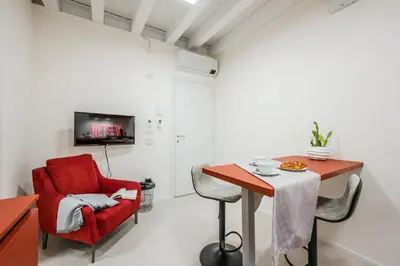 Area soggiorno di Loft Il Moro 2 Maranello Sassuolo Free Netflix & wi-fi