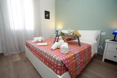 Letto o letti in una camera di Guest House Sassuolo