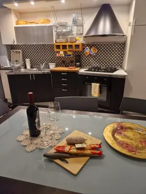Cucina o angolo cottura di Il Tulipano alloggio turistico
