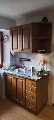 Cucina o angolo cottura di La Casetta Valdonica La Spezia