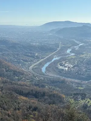 Paesaggio naturale nelle vicinanze della casa vacanze