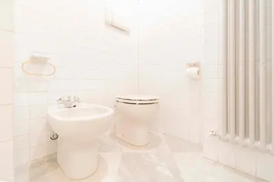 Bagno di 213b - Casa Panorama Marino - A pochi passi dalla spiaggia di Riva, Vista Mare fino a Portofino