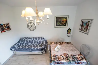 Letto o letti in una camera di 281 - Casa Bouganville Sestri Levante, 12minuti a piedi dal Mare e dal Centro