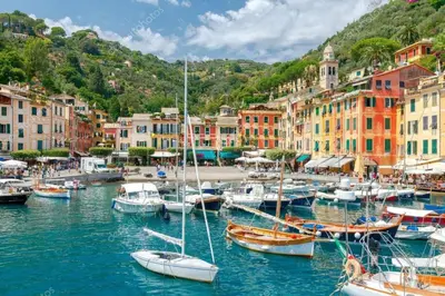 Paesaggio naturale nelle vicinanze della villa