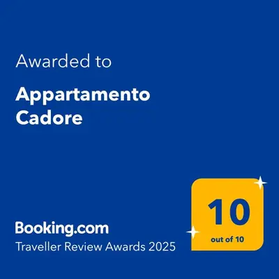 Certificato, attestato, insegna o altro documento esposto da Appartamento Cadore