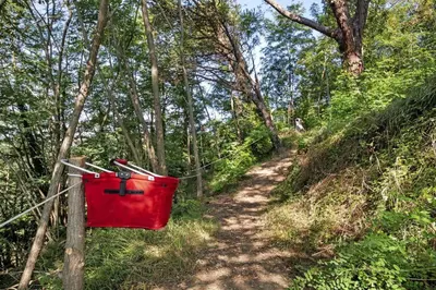 Paesaggio naturale nelle vicinanze di questo campeggio di lusso