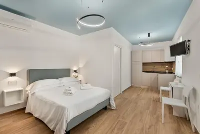 Letto o letti in una camera di Glamping Degli Ulivi