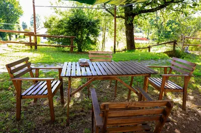 Giardino di B&B Cadrecca Tra Terra Luna e Mare