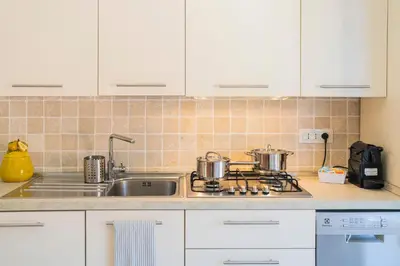 Cucina o angolo cottura di Seaview Apartment - B