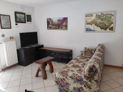 TV o dispositivi per l'intrattenimento presso Appartamento Maisonette