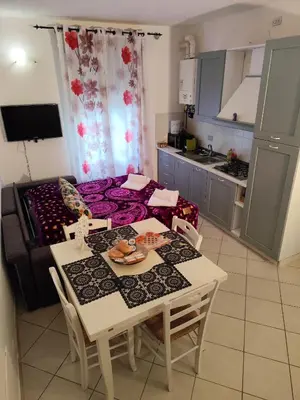 Cucina o angolo cottura di Al pozzo Antico Sulle colline Moreniche