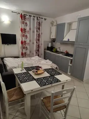 Cucina o angolo cottura di Al pozzo Antico Sulle colline Moreniche